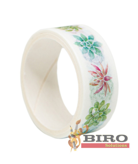 Set bandă adezivă decorativă "Flamingo", 10 rolls x 2 m